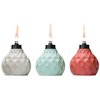 Tiki Assorted Glass 6 in. Seaside Escape Tabletop Torch 1 pc 1117027